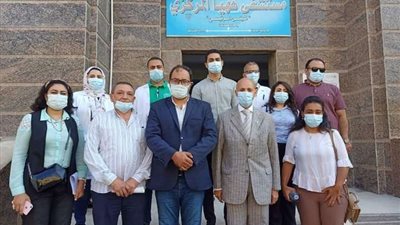 وكيل صحة الشرقية يتفقد سير العمل بمستشفي ههيا المركزي