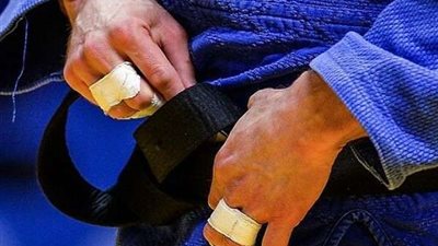 محمد عبد العال لاعب منتخب مصر للجودو يودع أولمبياد طوكيو من دور الـ32