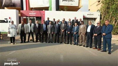 حملة السيسي تستقبل وفد من نقابة العاملين بالبحث العلمي