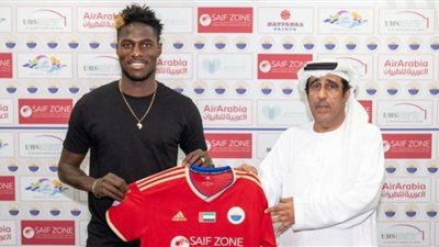 الشارقة الإماراتي يتعاقد مع بن مالانجو