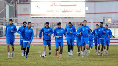 الجهاز الفني للزمالك يركز على تدريبات فنية خفيفة للاعبين