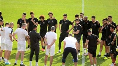 مران الزمالك.. انتظام شيكابالا وتقسمة قوية للاعبين