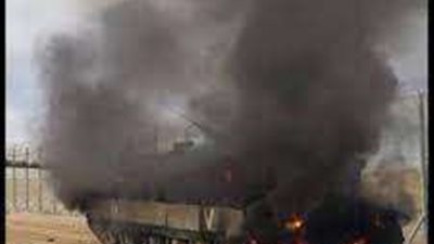 تدمير دبابات إسرائيلية في اشتباكات عنيفة بين مقاتلي حماس وجيش الاحتلال