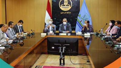 بالصور | محافظ كفر الشيخ يتابع تنفيذ مشروعات 