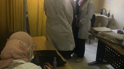 بالصور | ⁩جامعة حلوان تطلق قافلة تنموية متكاملة إلى قرى مركز الصف