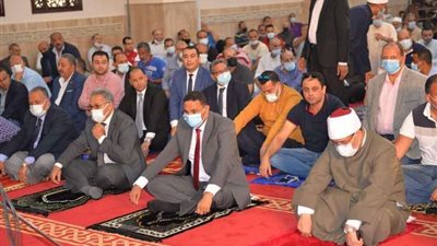 بالصور| محافظ الدقهلية ووزير الأوقاف يفتتحان مسجد الشيخ عبيد نبروه بتكلفة 18 مليون جنيه