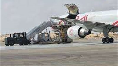 مطار العريش يستقبل 73 طائرة نقل مساعدات ومواد إغاثية لقطاع غزة