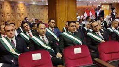 وصول أعضاء هيئة قضايا الدولة الجدد لاحتفالية حلف اليمين أمام وزير العدل