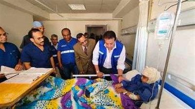 وزير الصحة: المستشفيات في كامل جاهزيتها.. والدولة تقدم الدعم الطبي المتكامل لجرحى غزة