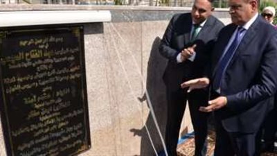 وزير التمية المحلية يتفقد ميدان رمسيس بالدقهلية بعد تطويره