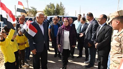 وزيرة التضامن: تفتتح مركز تنمية الأسرة والطفل ضمن المبادرة الرئاسية «حياة كريمة»