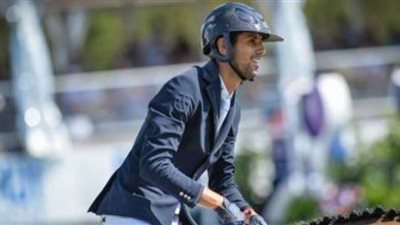 البطل المصري نائل نصار يتأهل لنهائي الفروسية بأولمبياد طوكيو2020