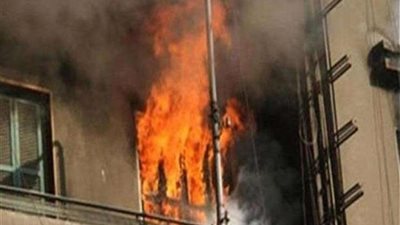 الحماية المدنية تسيطر على حريق بعقار سكني في الموسكي