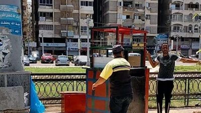 بالصور | حملات مكبرة لإزالة الإشغالات بالإسكندرية