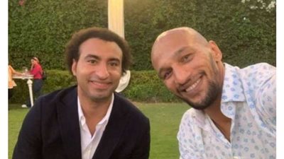 شاهد الصور الأولى من حفل زفاف علي ربيع