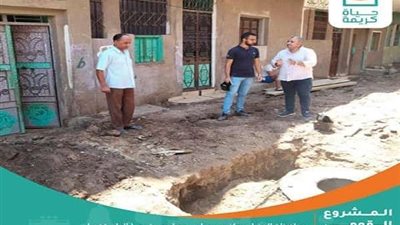 بالصور | محافظة المنيا تواصل تنفيذ مشروعات 