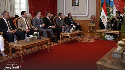 الحملة الانتخابية للسيسي تزور الكنيسة الأرثوذكسية وتلتقي بقداسة البابا تواضروس الثاني في القاهرة