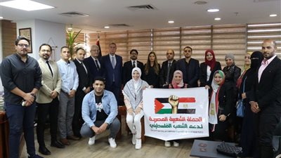 الحملة الشعبية لدعم الشعب الفلسطيني تلتقي السفير دياب اللوح.. وتعلن إطلاق أولى قوافلها