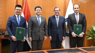 الملا يشهد توقيع 3 اتفاقيات تعاون بين قطاع البترول وهواوي تكنولوجي مصر