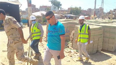 رئيس مدينة أشمون يتابع خطة تطوير شوارع المدينة