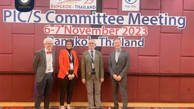 هيئة الدواء تشارك في اجتماع لجنة برنامج التعاون في التفتيش الصيدلي بتايلاند