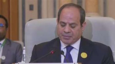 الرئيس السيسي يوجه بضرورة إقامة دولة فلسطين المستقلة