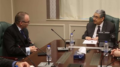 وزير الكهرباء يبحث مع سفير التشيك سبل التعاون بين البلدين