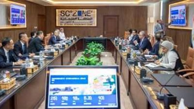 تحت مبادرة «حزام واحد وطريق واحد».. اقتصادية قناة السويس تبحث التعاون مع الصين