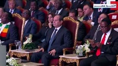 الرئيس السيسي يشاهد فيلمًا تسجيليًا عن التكامل الاقتصادي بين الدول الأفريقية