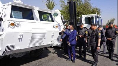 بالصور | الأمن المركزي يستقبل وفدًا من مفوضية الاتحاد الأفريقي