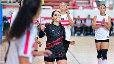 سيدات طائرة الزمالك يهزمن 6 أكتوبر 3-صفر في الدوري