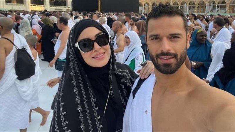 ميرنا نور الدين وزوجها