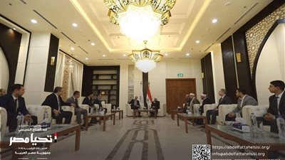 الحملة الانتخابية للسيسي تلتقي مفتي الديار المصرية الدكتور شوقي علام بدار الإفتاء