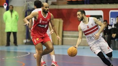 الأهلي يتقدم على الزمالك في الشوط الأول لدوري مرتبط السلة