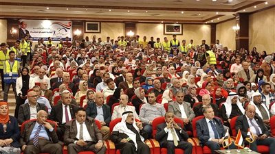 قيادات حزب المؤتمر يعلنون تأييدهم للرئيس السيسي من شمال سيناء