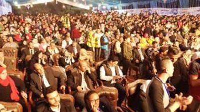 إنطلاق مؤتمر حزب مستقبل وطن بالجيزة  لدعم 