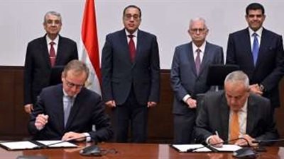 مدبولي يترأس توقيع مذكرة تفاهم بين الشركة المصرية و«چان دي نال»