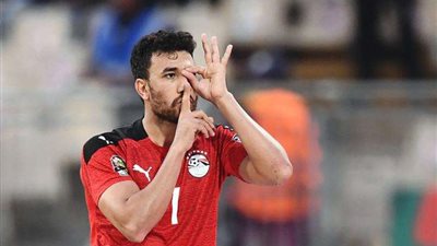 بقدم تريزيجيه.. الهدف السادس يهز شباك جيبوتي لصالح الفراعنة
