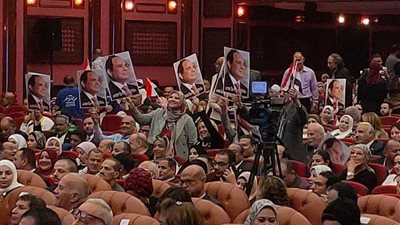 مؤتمر حزب إرادة جيل يستعرض فيلما تسجيليا لإنجازات الرئيس عبد الفتاح السيسي