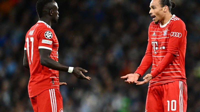 ساني لاعب فريق بايرن