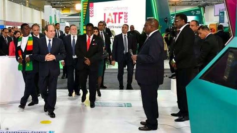 جانب من المعرض الإفريقي