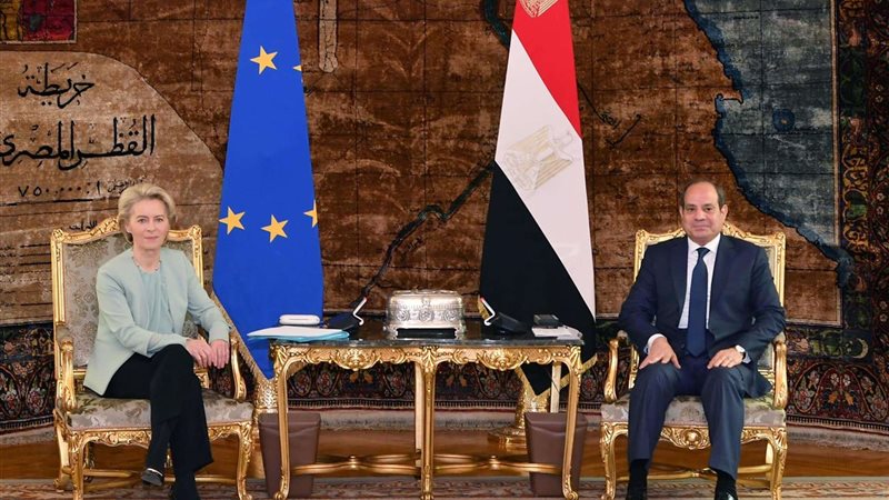الرئيس السيسي يستقبل