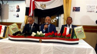 النائب أحمد  العوضي يترأس فاعليات الجاليات المصرية بفيينا لدعم وتأيد المرشح الرئاسي عبد الفتاح السيسي