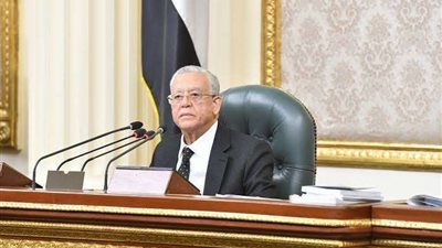 رئيس مجلس النواب: الرئيس السيسي يعبر عن موقف مصر في منع تهجير الفلسطينيين قسريا