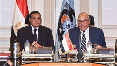 وزير التنمية المحلية ورئيس العربية للتصنيع يتابعان مشروعات البنية التحتية لمنظومة المخلفات