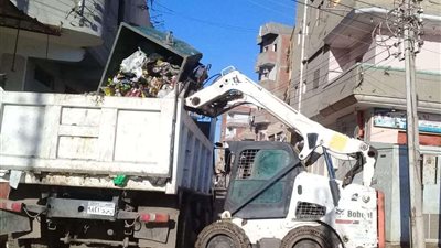 حملات مكثفة لأعمال النظافة ورفع الإشغالات بكفر الشيخ