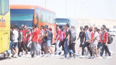 أوتوبيسات مجانية لنقل جماهير الأهلي للإسكندرية غدًا لمساندة فريق السلة