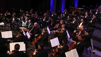 السيمفونى بالأسلوب الأذربيجاني على المسرح الكبير بدار الأوبرا