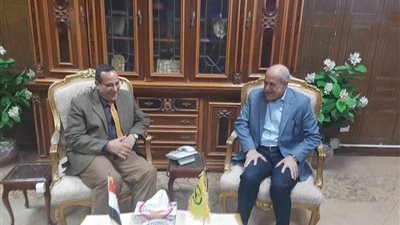 محافظ شمال سيناء يستقبل رئيس هيئة الموانئ المصرية