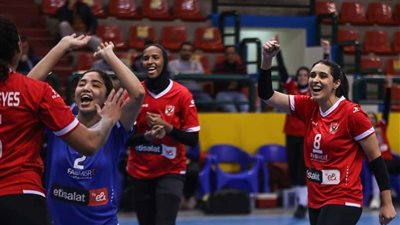 طائرة سيدات|الأهلي يفوز على  الاتحاد 3/0 في الدوري الممتاز